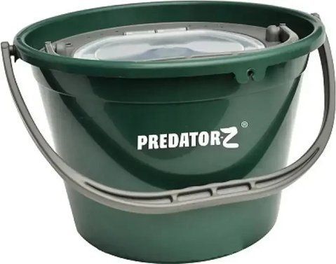 Ведро для живця, Канна для живця Carp Zoom Live Bait Bucket 13л, CZ8357  фото