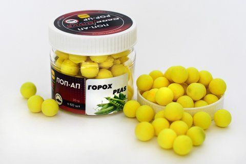 Бойл плавающий, поп ап для рыбалки, поп ап Горох (Peas) 8 мм Carp Drive   фото
