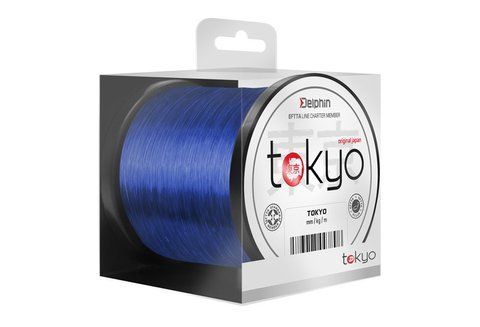 Волосінь коропова, коропова волосінь, волосінь Delphin TOKYO 1100m / флюро Синя 0,33 мм 18lbs  фото