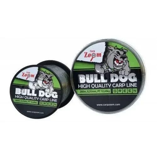 Карпова волосінь, волосінь корпова, волосінь для риболовлі, волосінь Carp Zoom Bull-Dog Carp Line 0.35 мм 1000м  фото