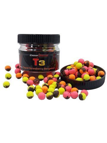 Насадка Balance Т3, вафтерс, насадка "Squid Strawberry Bergamot" 8 мм multi color Carp Drive  фото