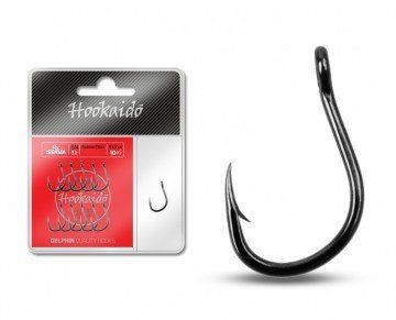 Крючок карповый, карповый крючок, крючок для рыбалки, крючок Hooks Delphin 4x ISEAMA ring / 10+1шт. BN/3/0   фото