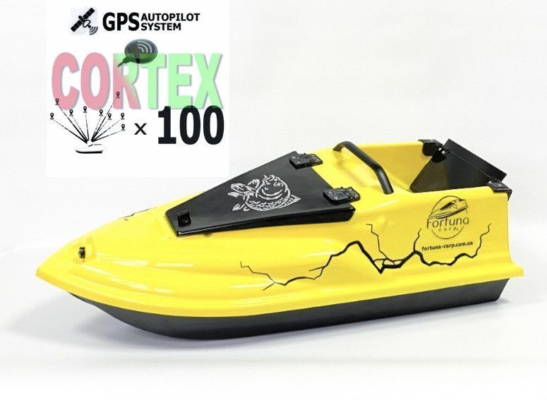 Кораблі для риболовлі Фурія Фюжн з GPS (Maxi Cortex) Жовтий  фото