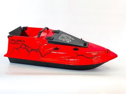 Прикормочний кораблик Фурія Фюжн з GPS Cortex 6+1 Червоний  фото
