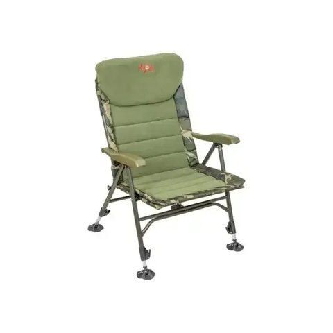 Коропове крісло, Крісло для риболовлі, Крісло коропове Carp Zoom Recliner Comfort Armchair Camo  фото