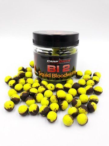 Насадка Balance Bi 2 "Squid Bloodworm" (Жовто-салатовий) 12 мм Carp Drive  фото