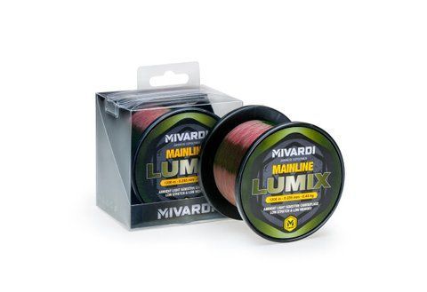 Волосінь коропова, волосінь на карпа, волосінь для риболовлі Mivardi Lumix Mainline 0,255мм 1200м  фото