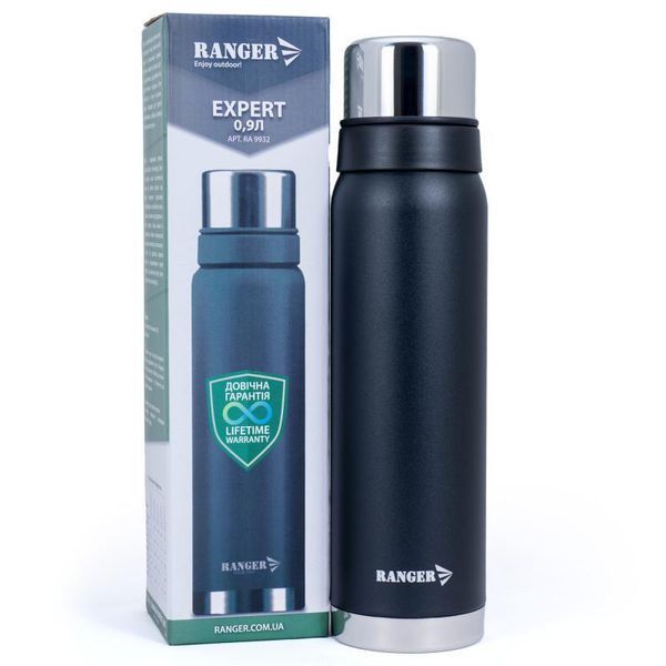 Термос, Термос Ranger Expert 0,9L Black RA 9932  фото