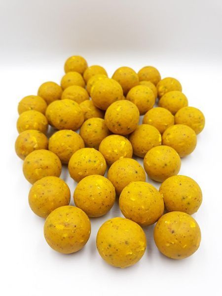Бойлы растворимые прикормочные Сладкая Кукуруза (Sweet Corn) 24 мм 900 г. Carp Drive   фото