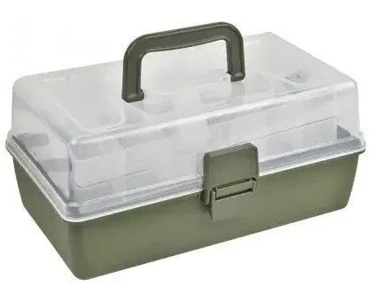 Мультифункіональний риболовний ящик, Короповий ящик Carp Zoom Tackle Box 2 полиці  фото
