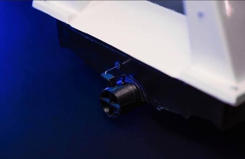 GPS (6+1_Cortex), Професійний Кораблик для рибалки Фортуна (27000 mAh) Білий  фото